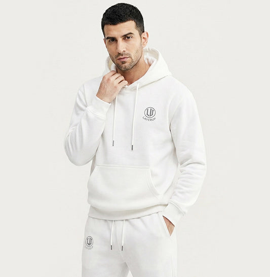 LayerUp White Hoodie