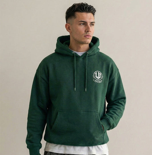 LayerUp Green Hoodie
