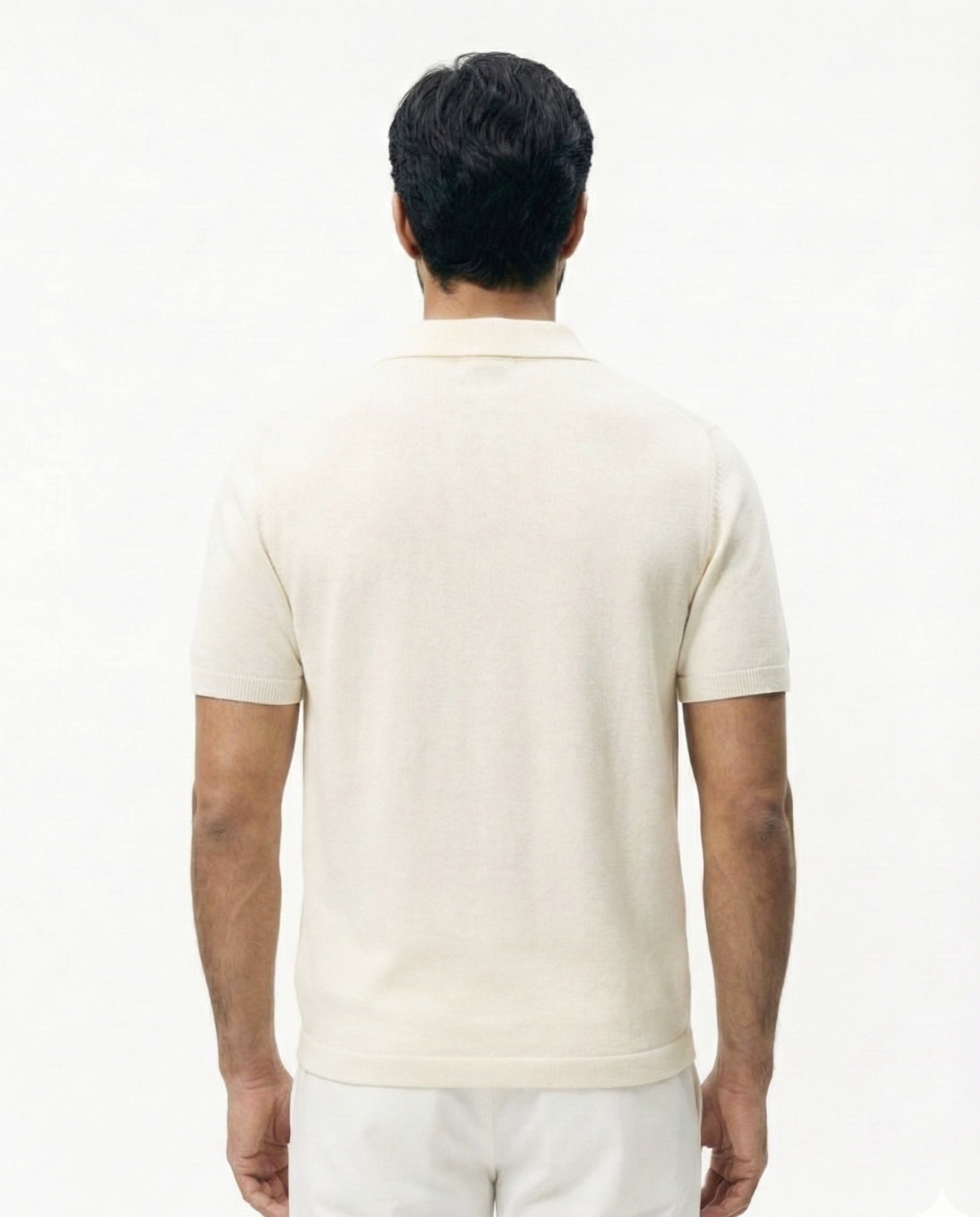 LayerUp White Polo Shirt