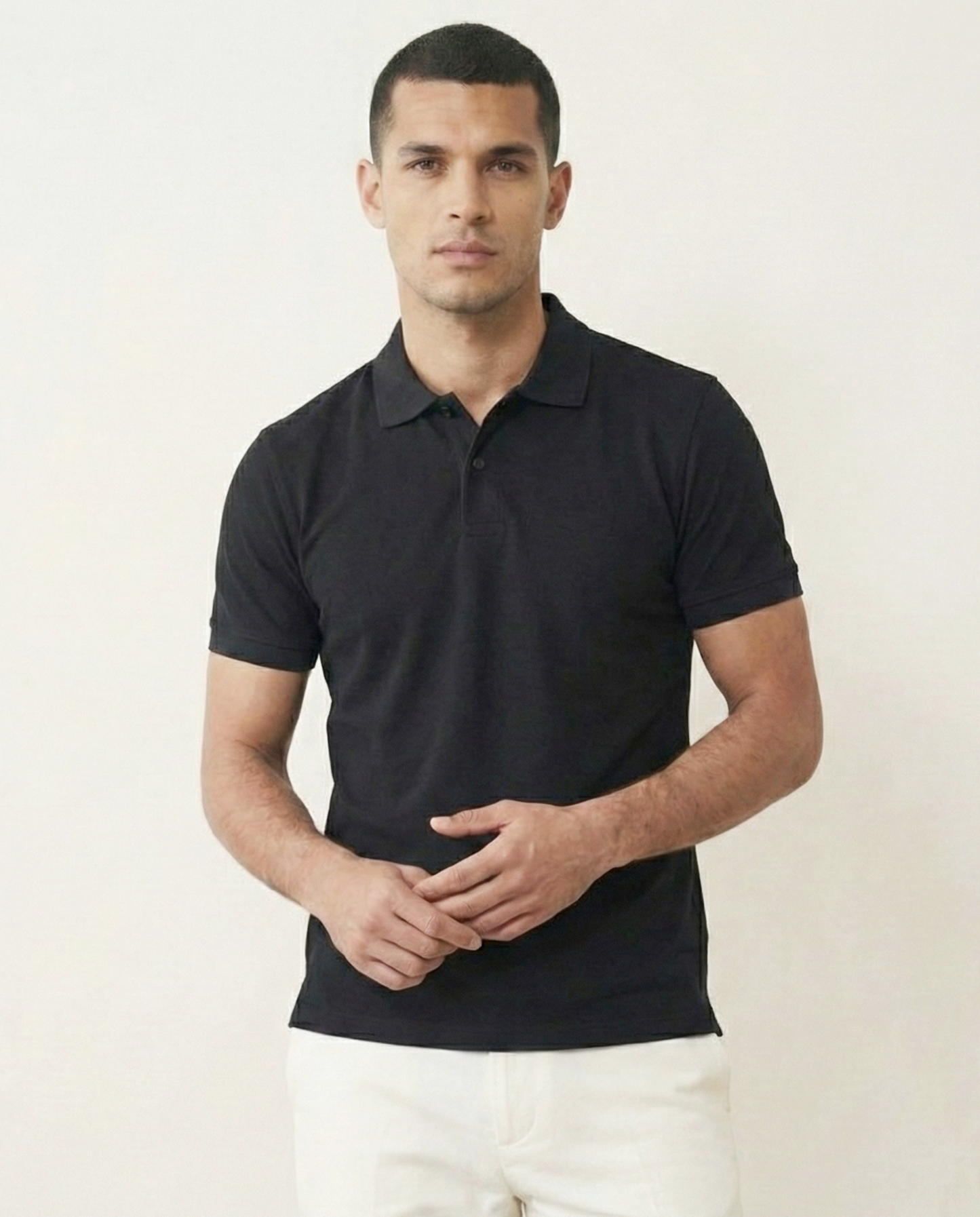 LayerUp Black Polo Shirt