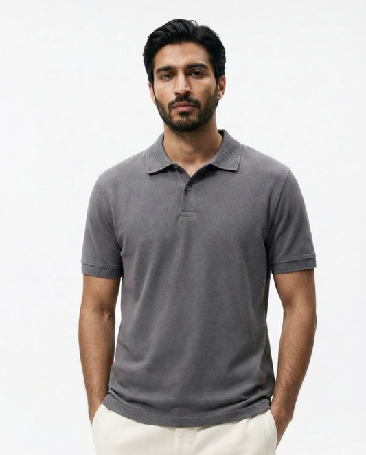 LayerUp Gray Polo Shirt