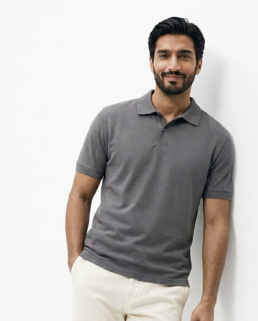 LayerUp Gray Polo Shirt